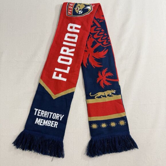 Florida Panthers Hockey Scarf /Banner NHL Scarves - Picture 1 of 6